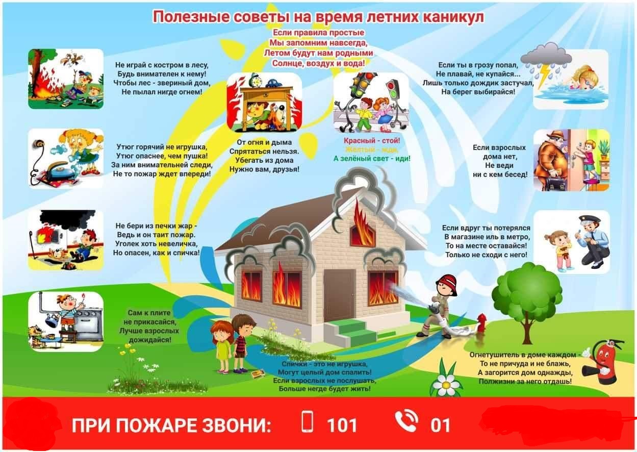 Памятка. Пожарная безопасность.